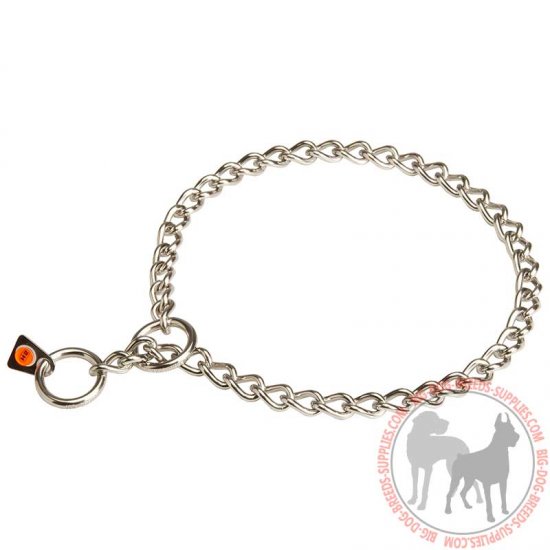 HS64 - PRICE LEVEL 1 - Stainless Steel Choke Dog Chain Collar