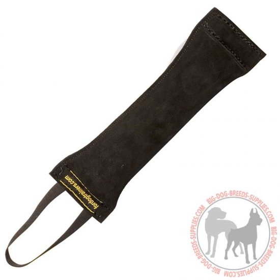 TE44 - PRICE LEVEL 2 - Leather Dog Bite Tug Toy with 1 handle