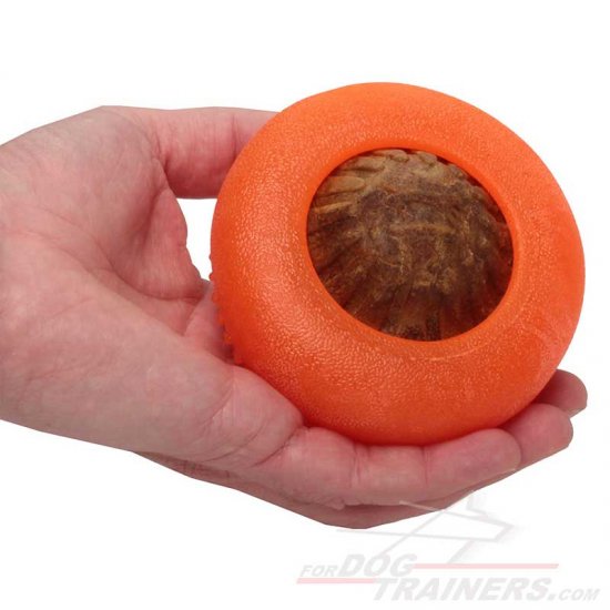 TT37 - PRICE LEVEL 2 - Special Rubber Treat Dispensing Dog Toy - Large