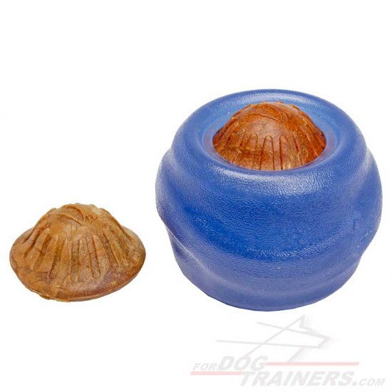 TT40 - PRICE LEVEL 2 - Rolling Dog Toy - Treat Dispensing and Dental Hygiene - Large