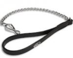 L100 - PRICE LEVEL 2 - Exclusive HS dog leash with leather handle