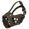 M31 - PRICE LEVEL 2 - Heavy-Duty Leather Dog Muzzle for Agitation Training