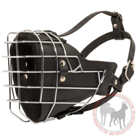 M57 - PRICE LEVEL 2 - Incredible Fully Padded Wire Dog Muzzle