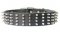 S88 - PRICE LEVEL 2 - 2 inch wide Leather Spiked Dog Collar