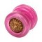 TT30 - PRICE LEVEL 2 - Dog Treat Ball Pink Rubber Design - Small Size