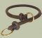 C976 - PRICE LEVEL 1 - Exclusive Round leather silent choke collar