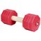 WD14R - Wooden Dog Dumbbell 2000 g RED