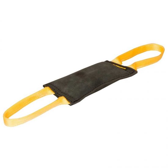 TE48 - PRICE LEVEL 2 - Leather Dog Bite Tug with 2 Handles