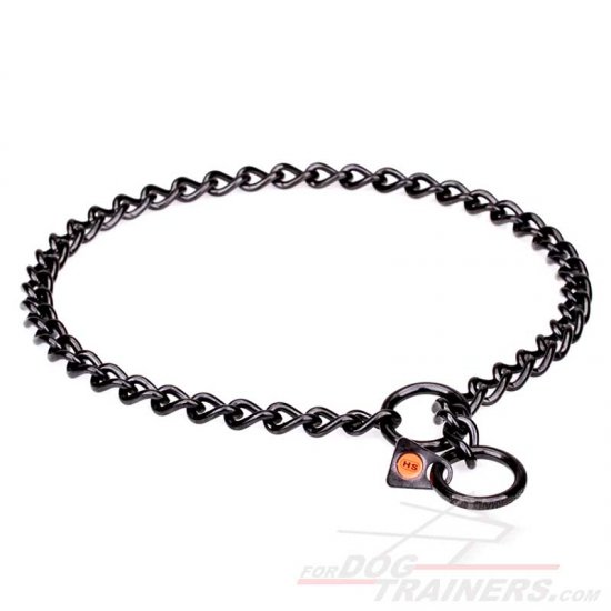 HS94 - Canine Fur Saver Made of Black Stainless Steel - 1/8 inch (3 mm) wire diameter