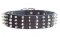S90 - PRICE LEVEL 2 - 2 inch Leather Dog Collar with STUDS and SPIKES