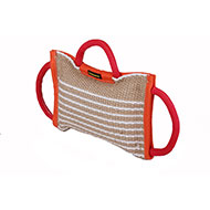 TE75 - PRICE LEVEL 2 - Strong Jute Pillow for Bite Dog Training