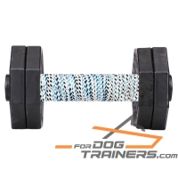 WD16 - PRICE LEVEL 2 - 'Schutzhund Trainer' Hardwood Dog Dumbbell with Removable Plates 1000 gram (1kg) - SchH 2