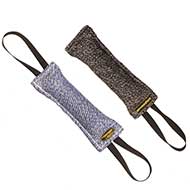 TE342 - PRICE LEVEL 2 - Top quality French Linen Dog Bite Tug with 2 Handles