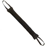 TE452 - PRICE LEVEL 2 - Long Leather Dog Bite Tug with 2 Handles