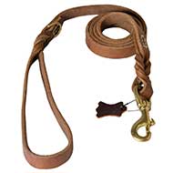 L77 - PRICE LEVEL 2 - Leather Dog Leash for Training and Walking