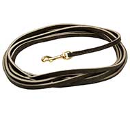 L510 - PRICE LEVEL 2 - High quality Leather Dog Leash for Tracking Sessions