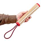 TE55 - PRICE LEVEL #1 - Hard "Battle training" rolled jute dog bite tug