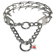 HS25 - PRICE LEVEL #1 Stainless Steel PINCH Collar Dog prong collar 25'' for MASTIFF