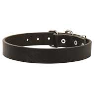 C3 - PRICE LEVEL 2 - Leather Dog Collar with Adjustable Buckle