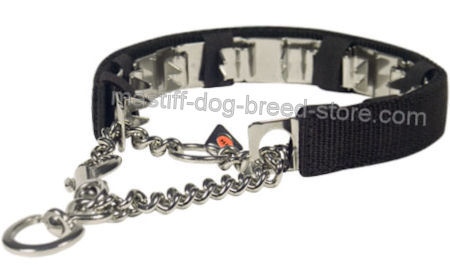 Buy HS Neck Tech Stainless Steel Prong Collar 48cm/19