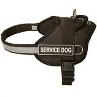H6P - PRICE LEVEL 2 - Lightweight Nylon Dog Harness for SAR, Police Service, Tracking, Training, Walking