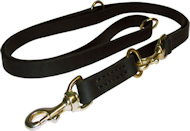 L120 - PRICE LEVEL 2 - Right Leather Police Agitation Lead 5,7 FT for Mastiff training