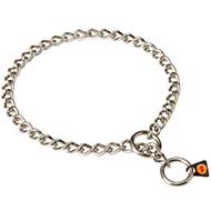 HS64 - PRICE LEVEL 1 - Stainless Steel Choke Dog Chain Collar