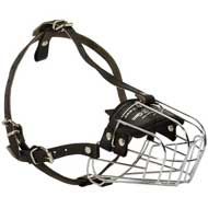 M4 - PRICE LEVEL 2 - Basket Wire Dog Muzzle with Padded Nose Area