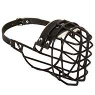M10 - PRICE LEVEL 2 - Wire Basket Dog Muzzle for Wintertime