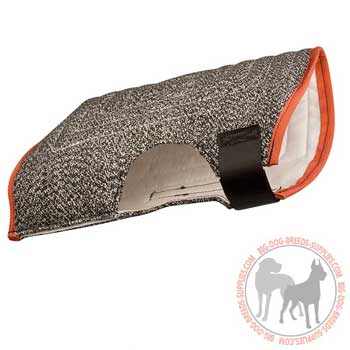 Short French linen bire sleeve cover  