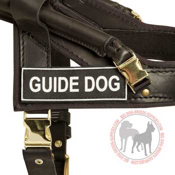 Identification Patch Attached on Velcros