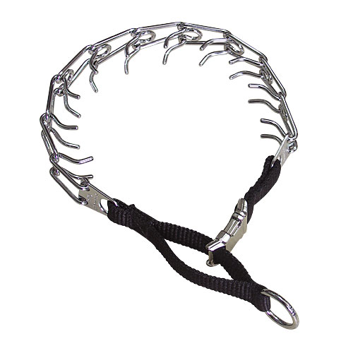 HS18 - PRICE LEVEL 1 - Nylon Quick-Release Training Pinch Collar for Mastiff