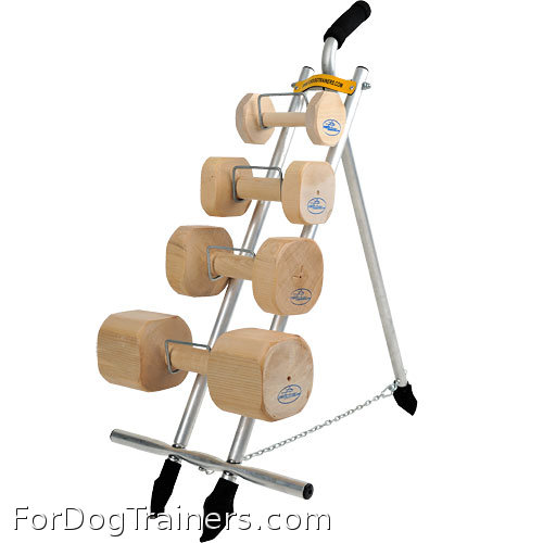 TE400 - PRICE LEVEL 2 - Solid Dumbbell Stand for Professional Dog Training