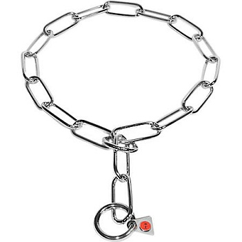 HS10 - PRICE LEVEL 1 - Get Fur Saver Stainless Steel Choke Chain Collar for Mastiff